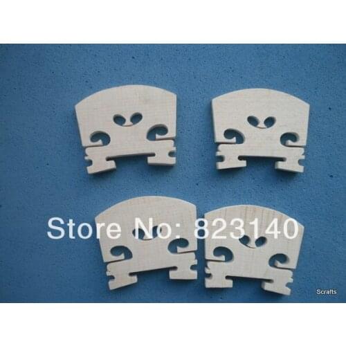 10 PCs Violin Bridge 1/2 Size