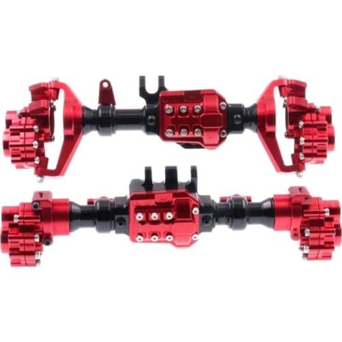 425F Aluminum Alloy Front Rear Portal Axles Housing for trx-4 Metal Durable 1/10 RC Crawler Car Upgrades Parts Accessories