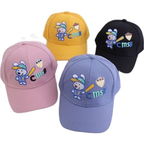 Doitbest 2021 Children Baseball Cap summer Hip Hop Cartoon villain tourism kids Hats Boy Girls hat Caps snapback gorras
