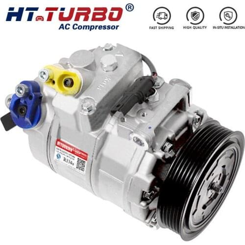 7SEU17C Auto A/C AC Compressor for BMW 328i L6 3.0L DOHC 2008-2013 64526956719 64509180549 64526956716 64526961621 64529122618