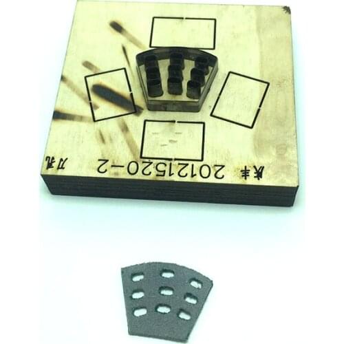 Crossbody Bag Leather Cutting Die Custom Handbag Punching Tool Coin Purse Steel Rule Die Small Wallet Cutter Die Cuts