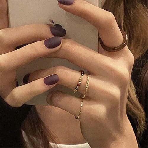 LJLGLY 4Pcs/Set Fashion Vintage Acrylic Set jewelry for women 2021 Girls Party Jewelry Gifts Party Vacation Jewelry Accessories