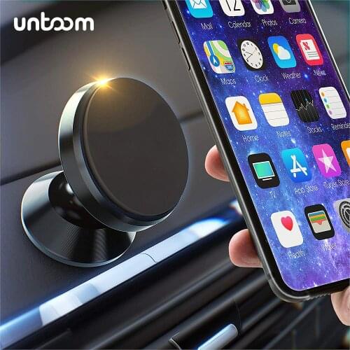 Magnetic Car Phone Holder Stand in Car Cellphone Stand Mount for iPhone Xs Max Xr X Dashboard Phone Holder for Samsung S9 Xiaomi