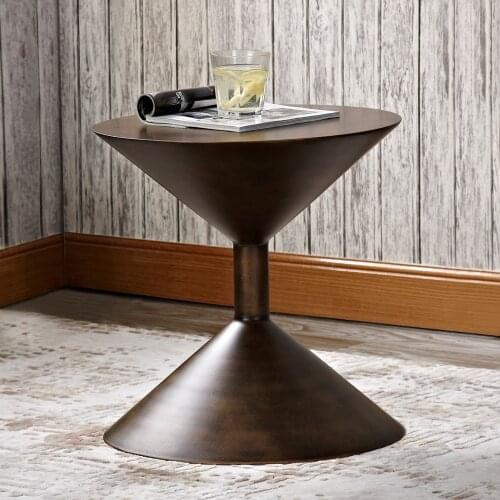 Small Home Furnitures Metal Coffee table Living Room Side Table artistical Leisure Area tea Table