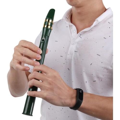 Mini Pocket Bb Saxophone Alto Mouthpiece ABS Sax with 2 Reeds Woodwind Musical Instruments Accessaries
