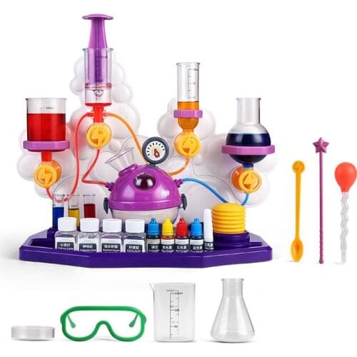 Kids Science Laboratory Teaching Aids Toys Kit Educational Toys For Children Chemical Tools STEM Toys Funny Learning Toy Indoor