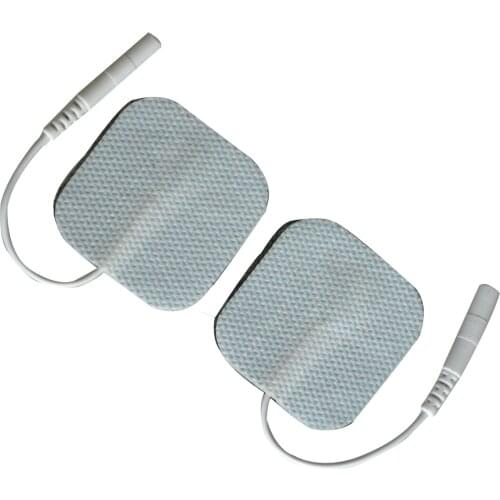 30 Pairs/Pack TENS Non-woven Self Adhesive Electrode Pads for Tens Acupuncture Muscle Stimulator Tens Machine Pads 4*4Cm Square