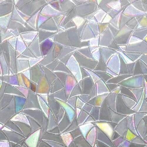 Window Privacy Film PVC 3D Static Cling Sticker Non Adhesive Bathroom Office