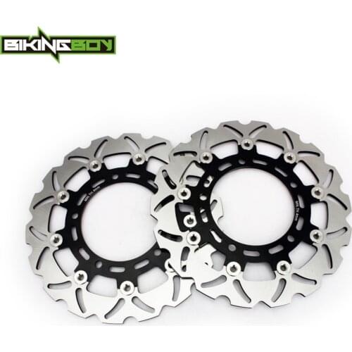 BIKINGBOY Front Brake Discs Rotors Disks SV 650 ABS 07-21 SV650S ABS 07-12 Gladius SFV 650 / ABS 09-14 GSF 650 ABS Bandit 05-07