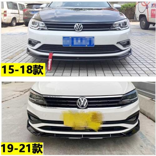 Suitable For 15-18 Volkswagen Lingdu Three-stage Front Shovel 19-21 Lingdu Modified Front Shovel Front Lip