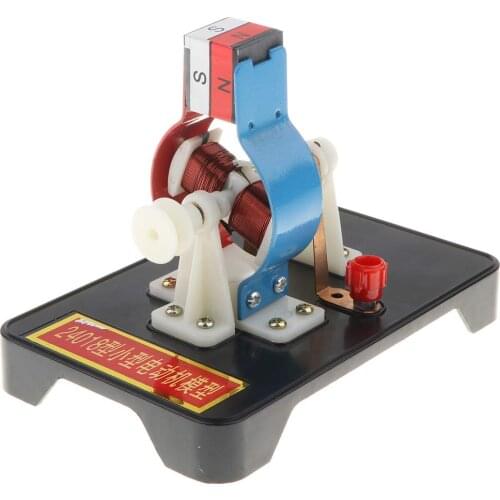 Hand Crank Generator Motor Model Physics Laboratory Experiment Tool Science Learning Educational Toys Gift for Children