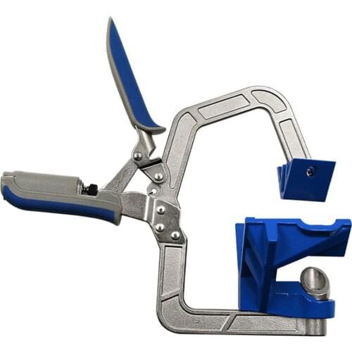 Multifunctional Auto-adjustable 90 Degree Corner Face Frame Clamp Woodworking Right Angle Clip Fit Fix Tool