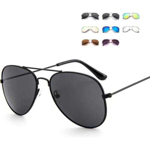 2020 NEW Brand Children Goggle Girls Alloy Sunglasses Hot Fashion Boys Girls Baby Child Classic Retro Cute Sun Glasses