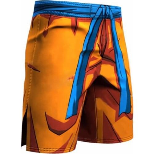 2021 Harajuku Cosplay Anime chara Summer mens/womens 3D beach shorts cartoon funny printed shorts.Orange mens short trousers