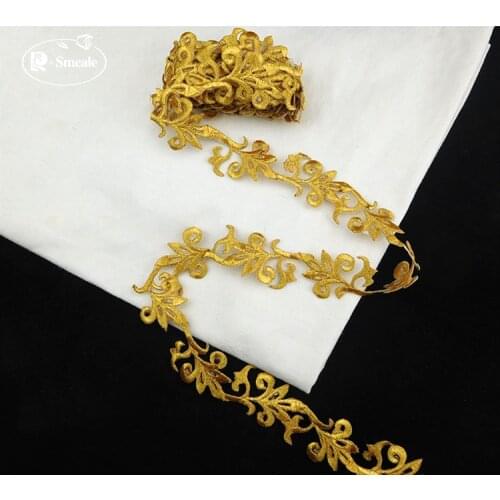 4M/Lot Lace Trim Self Adhesive Fabric Patches Lace Patch Clothes Sewing Accessories Mend RS554