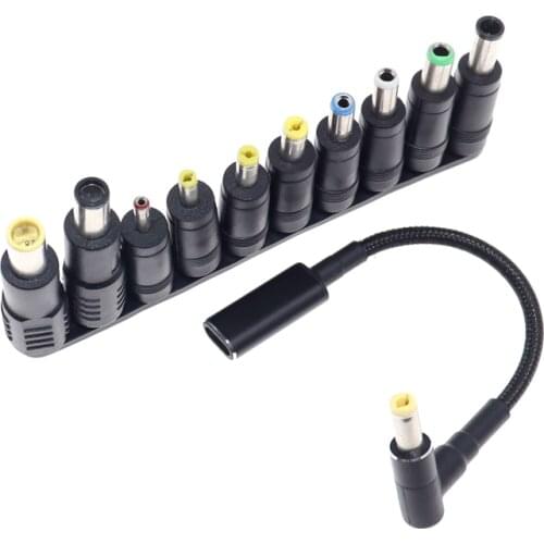 100W Type C Laptop Power Adapter Connector Plug USB Type C to Universal Laptop Charger Jack Charging Cable Cord for Notebooks