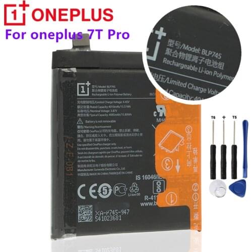 New 100% Original Replacement Battery 4000mAh BLP745 For Oneplus 7T Pro 7 T Pro Cell Phone Battery