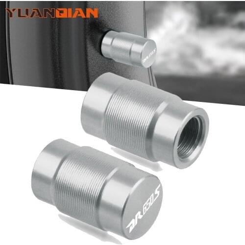 Motorcycle Accessories Couple Aluminum For Suzuki DR650S 650 S R Vehicle Wheel Tire Valve Stem Caps Covers for Universal cycle