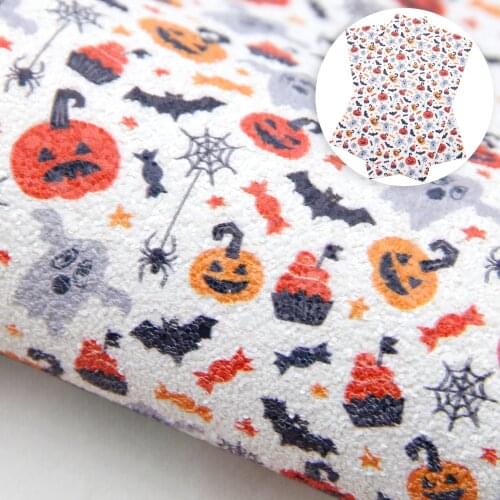 David accessories 20*33cm Chunky Glitter Back to School Faux Synthetic Leather Fabric for Bows Bags Wallte DIY in Craft,1Yc10860