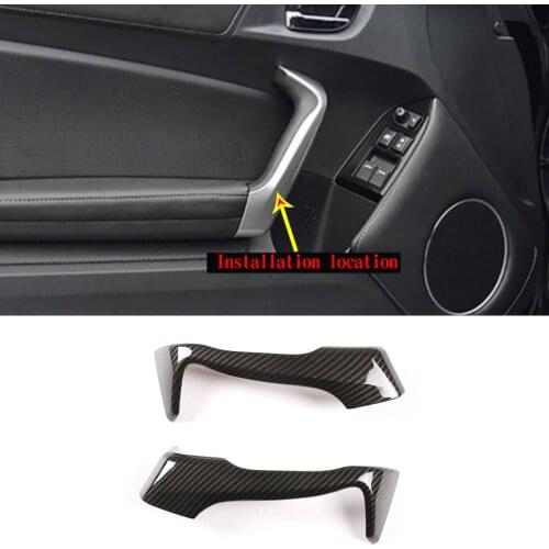 For 2012-2020 Toyota 86/Subaru BRZ car ABS inner door handle protection decorative cover car interior accessories