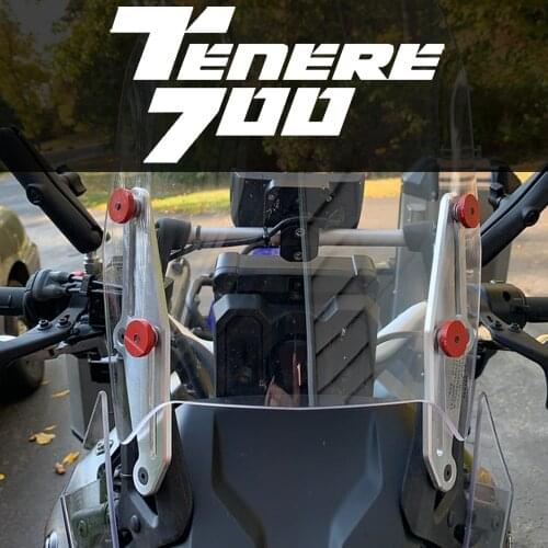 For Yamaha Tenere 700 XTZ 700 XT700Z XT700Z Tenere 2019 2020 2021 Motorcycle accessories windshield adjuster windshield bracket