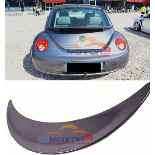 Home / For VOLKSWAGEN / BEETLE / Real carbon fiber Rear wing primer spoiler for Volkswagen Beetle spoiler 1998-2010 V083