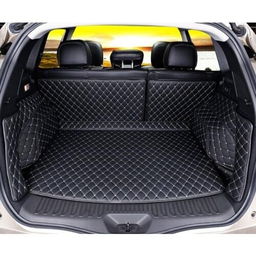 Good quality! Special trunk mats for Renault Koleos 2017 waterproof rear cargo liner boot carpets for Koleos 2017,Free shipping