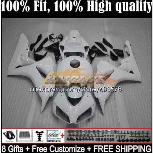 Injection Body For HONDA CBR 1000 RR CC CBR 1000RR 1000CC 49CL.17 CBR1000RR 06 07 CBR1000 RR 2006 2007 OEM Fairing pearl white