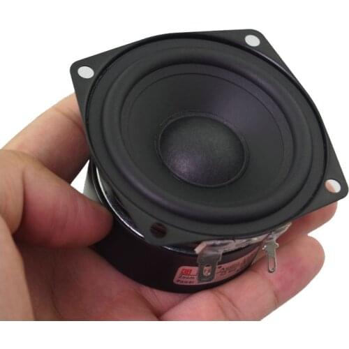 KYYSLB 5-10W 4 Ohms 8 Ohms 2.5 Inch Full Frequency HIFI Speaker Audio DIY Bluetooth Speaker Unit Hi-Fi Amplifier Speaker
