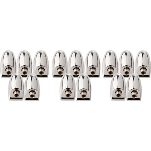 MagiDeal 15pcs Snare Drum Lugs Hooks for Drum Set Kit Precussion Parts