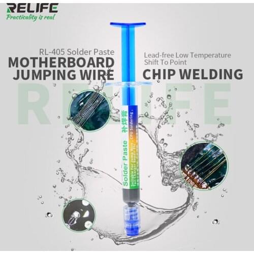 Low Temperature Solder Paste for Jump Wire CPU Motherboard Soldering Tail Charger Repair