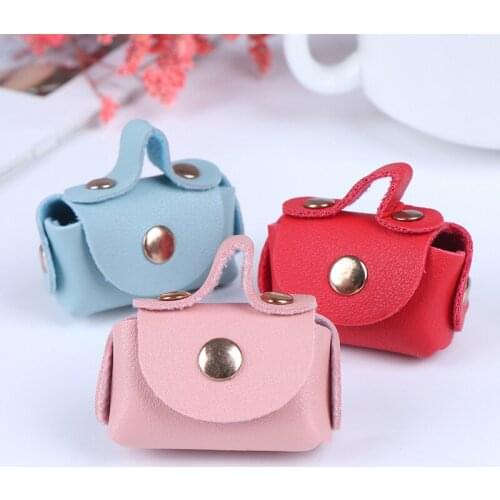 Brand New Dollhouse Miniature Bag Doll Bag Fashion Shopping handbag for 1/6 ,1/12 Doll Clothes Bag Accessories