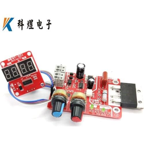 NY-D01 Spot Welder Control Board Adjusting Time and Current Digital Display Single Chip Microcomputer Single Pulse Control Board