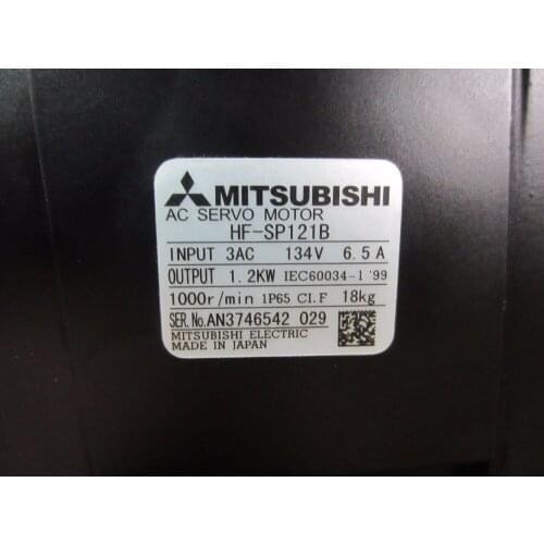 Original Japan servo motor ac 1.2kw HF-SP121B