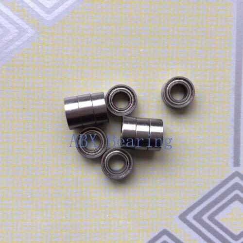 Free shipping 50pcs MR84ZZ L-840ZZ MR84 ball bearing 4x8x3 mm miniature bearing 4*8*3 mm ABXG Bearing
