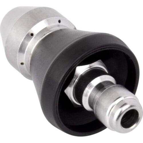 Practical Faucet simple 1 Front 6 Rear Hole Quick High Pressure Washing Sewer Drain Cleaning Pipe Dredging Cleaning Nozzle