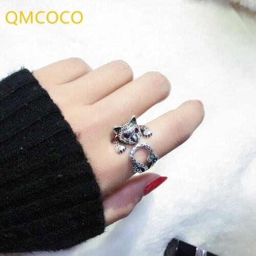 QMCOCO Women's Silver Rings