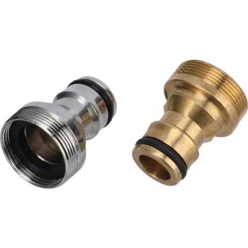 M22 Female Thread to M24 Male Thread Stainless Steel/Brass Nipple Connector Quick Connection Joint Adapter Pipe Fittings