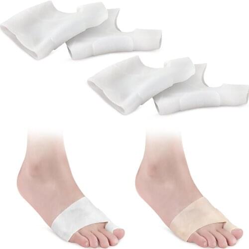 2 Pairs Kapmore Bunion Corrector Creative Breathable Elastic Toe Separator Bunion Sleeve Thumb Adjuster Correction Sock