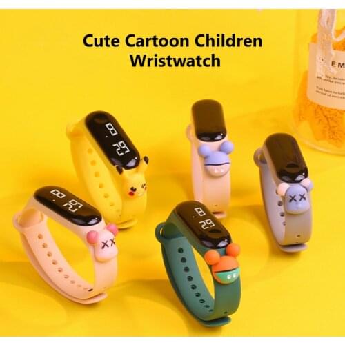 New Bracelet Electronic Kids Watches Cartoon LED Sports Clock Fashion Children Watch For Girls Boys Gift reloj infantil watches
