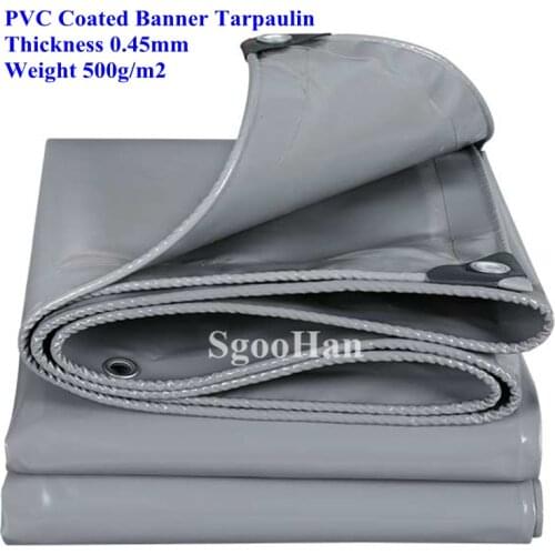 0.45mm Truck Canopy PVC Coated Banner Tarpaulin Repair Tape Rainproof Cloth Outdoor Awning Waterproof Oxford Oilcloth Shade Sail