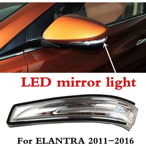Kamshing Rear Mirror Blink light Side Mirror Turn Signal indicator lamp 87613 3X000 87623 3X000 For Hyundai ELANTRA 2011-2015