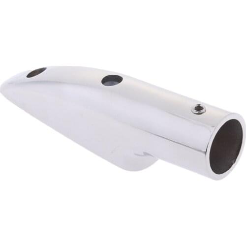 Boat Rail End Fits 22mm Tube 316 Stainless Steel Hardware Fitting Handrail