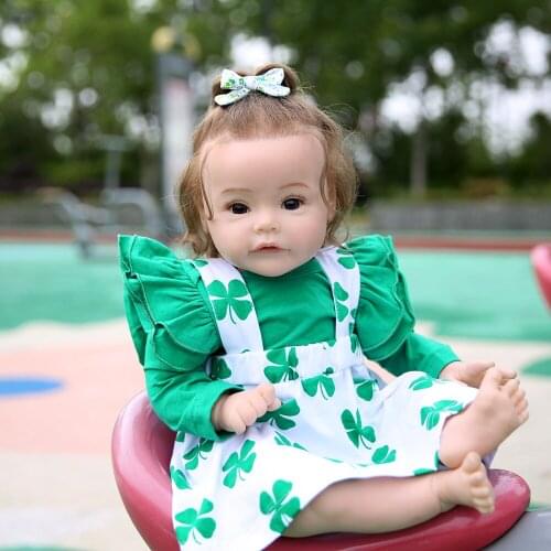 Hoomai 24" Reborn Baby Doll Princess Girl Soft Touch Girl Doll Baby Reborn Toys Cosplay Rabbit Toddler Birthday Gifts