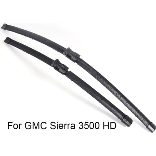Car Windshield Wiper Blades for GMC 3500 HD form 2007 2008 2009 2010 2011 2012 2013 to 2017 Car Windscreen wiper Rubber