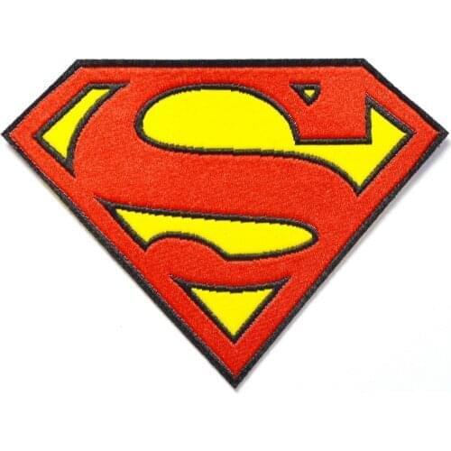 Hot! super hero man American cultural Iron On patch Shirt Hat Jean (Size is about 8.1 * 6.1 cm)