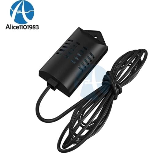 SHT20 Digital Temperature Humidity Sensor Module with Case 1M Extension Cable 0-100%RH -40 -125 C Replacement AM2320 DHT11 DHT22
