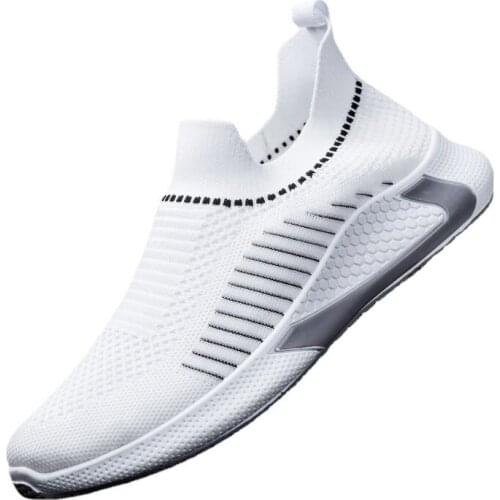 2021 Spring Autumn New Chinese Style Mens Vulcanize Shoes Breathable Light Mesh Shallow Flat Casual Shoes Suitable for Outside