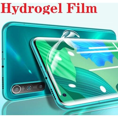 Soft protective glass for Xiaomi redmi 9a 9c Hydrogel Film redmi note 9 s screen protector poco f2 pro Not Glass