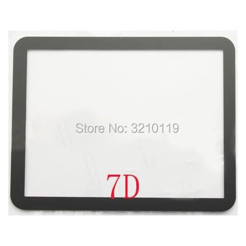 NEW FOR Canon EOS 7D Outer LCD Screen Display Window Glass Replacement repair parts